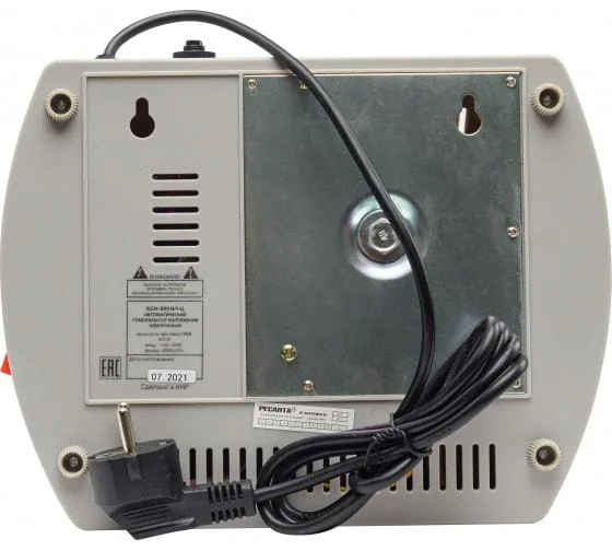 Стабилизатор РЕСАНТА 1ф АСН-500W Н/1-Ц электронный (реле) навесной 63/6/9