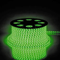 Св.л. LS-704 220V зеленый 60SMD 4.4Вт/3528(кратн.1м.) IP68 арт. 26241 (100м*12*7mm)