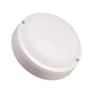 Свет-к с/д герметичный LE LED RBL-S 15W 6K (круг) (40) (без инд.упак.) (с акустич. датчиком)
