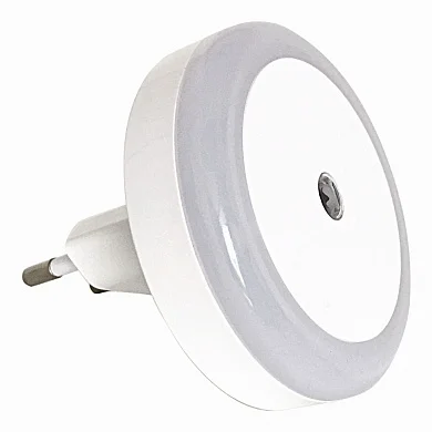 Свет-к с/д (ночник) LE LED NL-817-S 0,5W (Круг, с датчиком освещенности)