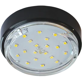 Свет.накл. DGX5318F черный 18*88 Ecola FB53FFECD