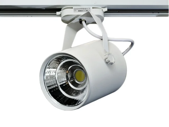 Светильник на однофазный трек светодиодный. LED 220V 30W. Белый IL.0010.0060