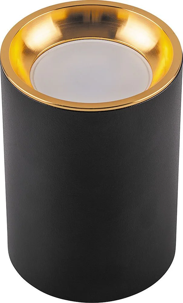 Светильник потолочный MR16 35W 220V, черный, золото, ML175 32633
