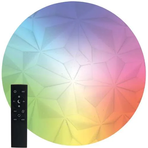 Светильник светодиодный с пультом 90W, Max. 8910Lum, 3000К-6400K, AL7800 Lunar glow RGB Feron арт. 4