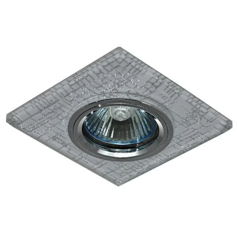 Светильник встраиваемый. CH/WH+SILVER MR16 35Вт + LED 3Вт IL.0026.2315