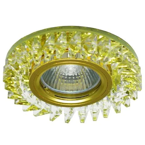 Светильник встраиваемый. G/CLEAR MR16 35Вт + LED 3Вт IL.0026.0203