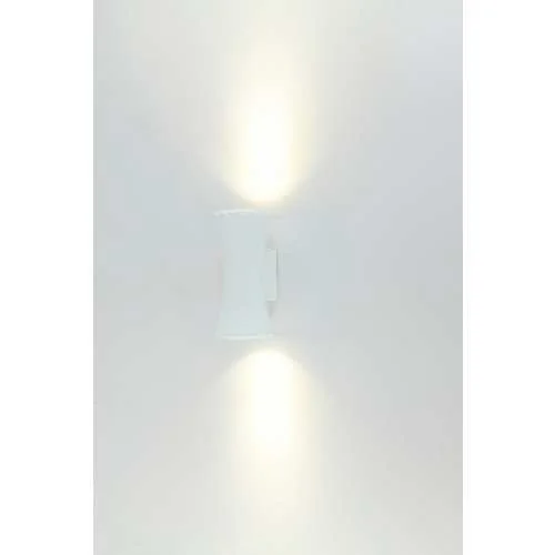 Светильник Wels GU10 70Вт настенный садово-парковый Techno IP54 (белый) IMEX IL.0014.0009 WH