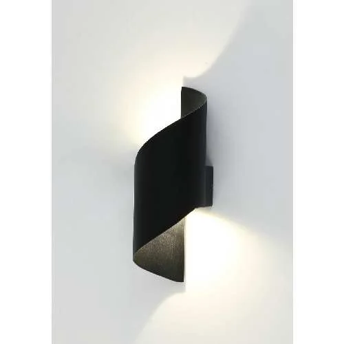 Светильник Wels LED 6Вт настенный садово-парковый Techno IP54 (черный) IMEX IL.0014.0006 BK
