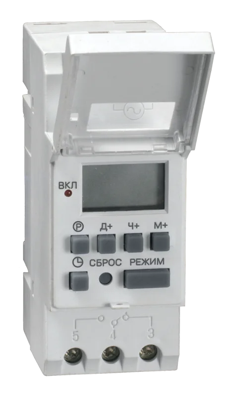 Таймер электронный ТЭ 15 16А 230V на DIN-рейку ИЭК