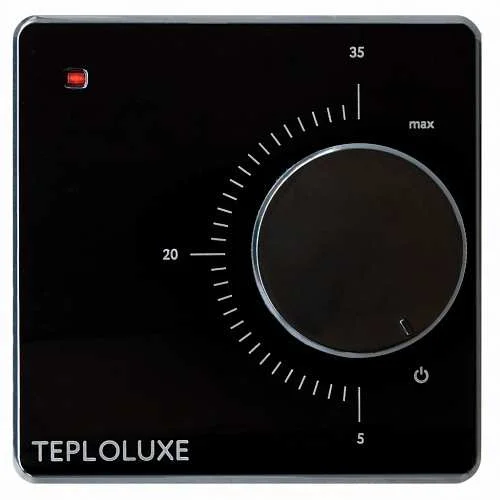 Терморегулятор механический Теплолюкс LC 001 Black (3.5 кВт) черный