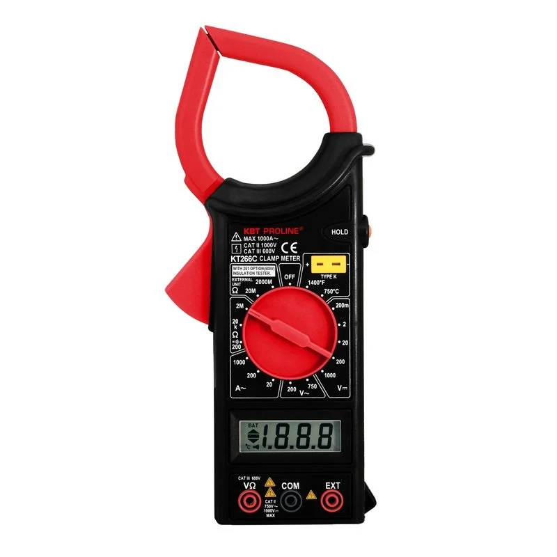 Токовые клещи цифровые KT 266C "PROLINE" (КВТ) 79132