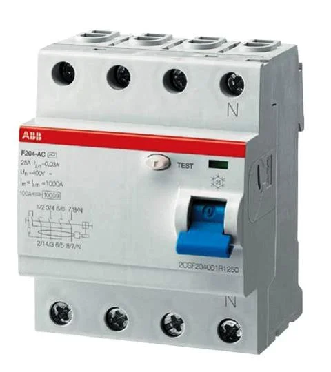 УЗО 4p 25А 30мА FH204 ABB