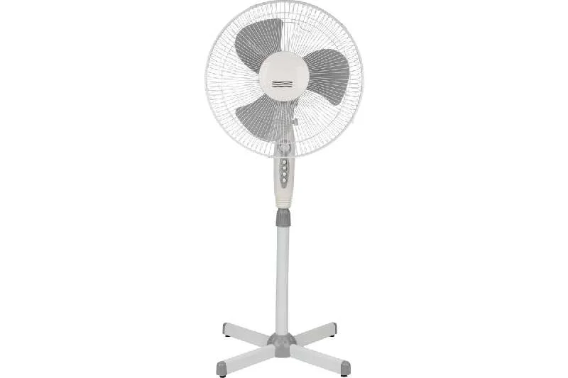 Вентилятор напольный DUX DX-1611T с таймером 40Вт, 16" (40см) 60-0208 белый-серый