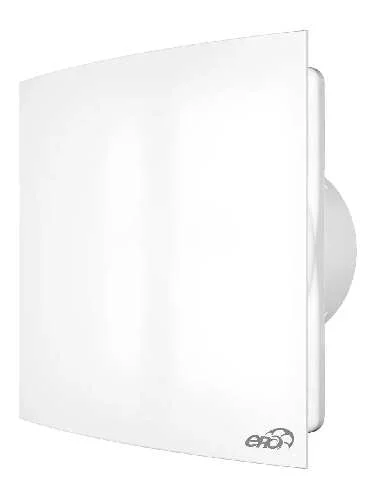 Вентилятор осевой настенный ERA Quadro 5 125 S (белый) без клапана