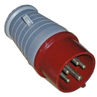 Вилка 034 3Р+РЕ 63А 380V IP67 MAGNUM