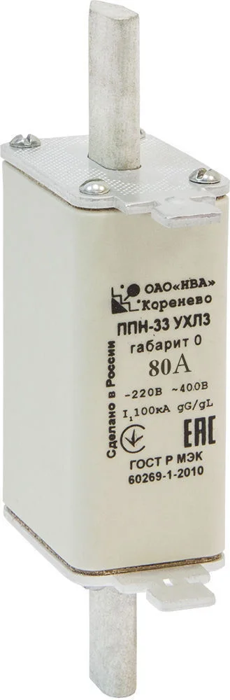 Вставка ППН-33 80А габарит 0
