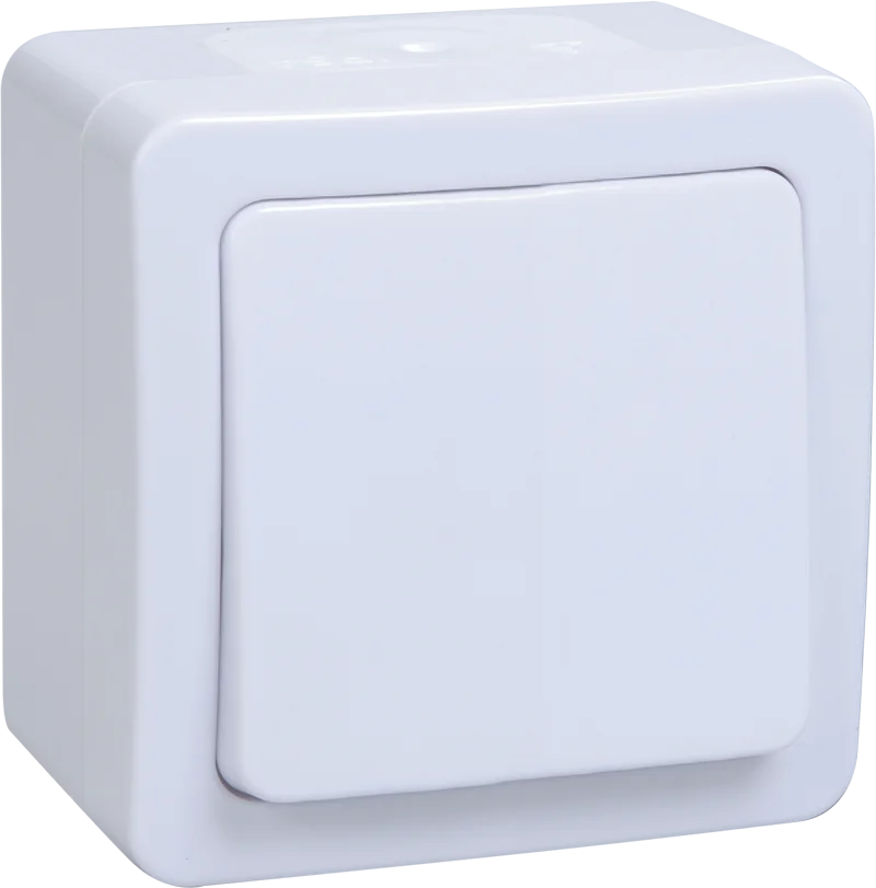 Выключатель о/п 1-кл Гермес Plus 10А IP54 (белая) IEK