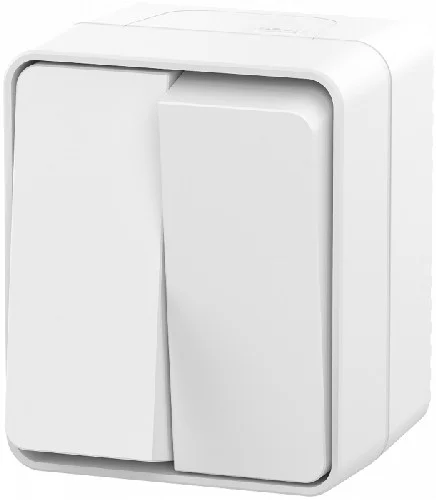 Выключатель о/п 2-кл AtlasDesign Profi54 10А IP54 (белая) SchE ATN540151
