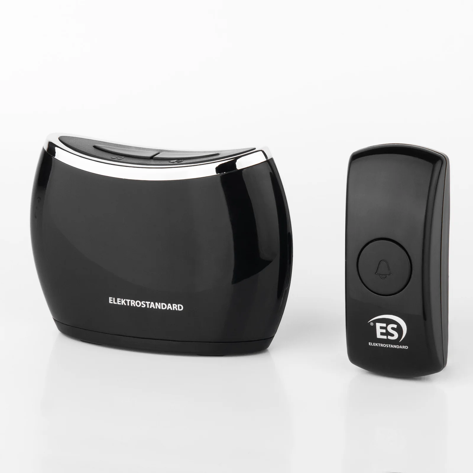 Звонок беспроводной 32М IP44 DBQ21 (черный) Elektrostandard DBQ21M WL (a044642) (действия 80м) *